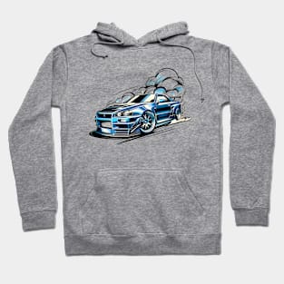 Nissan Skyline R34 GTR Hoodie